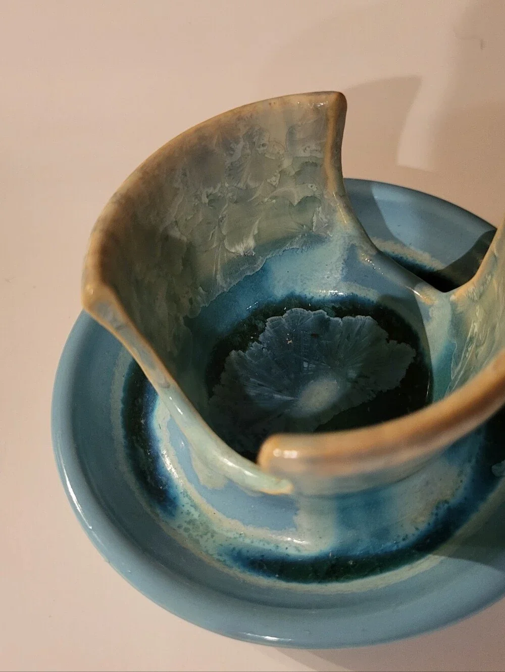 Handmade Pottery Thrown Sponge Holder Artisian New